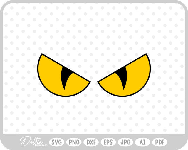 Scary Eyes SVG DottieDigitals 