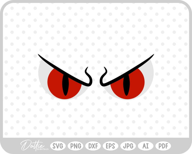 Scary Eyes SVG DottieDigitals 
