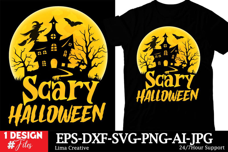 Scary Halloween Sublimation T-shirt Design Sublimation Insomnia Std 