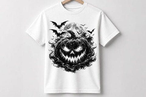Scary Jack O Lantern PNG | Gothic Halloween Digital Download SVG BillahCrafts 