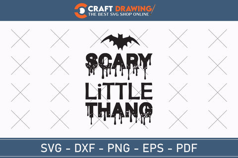 Scary Little Thang Svg, Halloween Svg , Halloween Clipart, Ghost Svg, Halloween Shirt Svg, Hippie Svg, Retro Svg, Svg Bundle, Sublimation Designs SVG Debashish Barman 