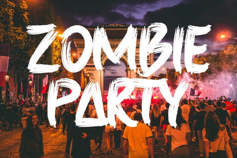 Scary Night - Handwritten Brush Font Dm Letter Studio 