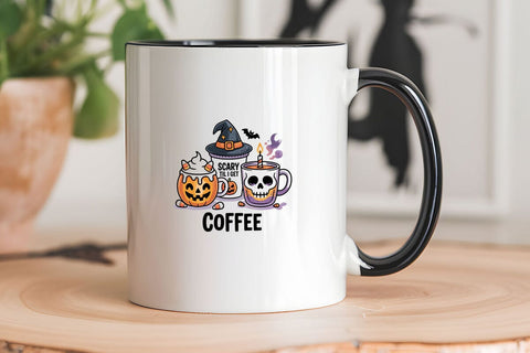 Scary Til I Get Coffee SVG Angelina750 