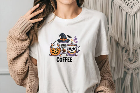 Scary Til I Get Coffee SVG Angelina750 