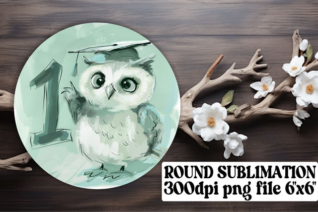 School Animal Cap Circle Graduation Clipart keychain Sublimation afrosvg 