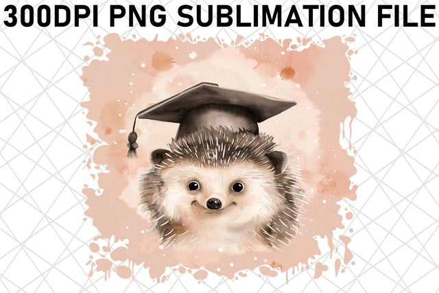 School Animal Cap Graduation PNG Sublimation afrosvg 