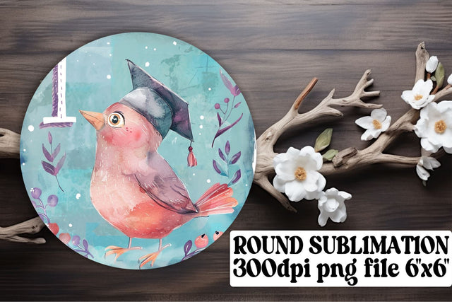 School Animal Portrait Circle Sublimation Clipart keychain Sublimation afrosvg 