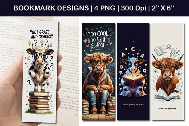 School bookmark design, student bookmark design Sublimation Paper Switch 