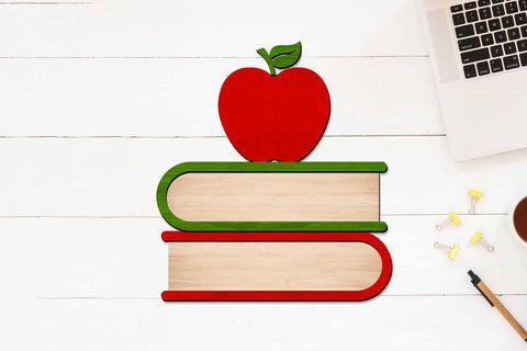 School Bundle Decorative Multilayer Templates SVG LaserCutano 