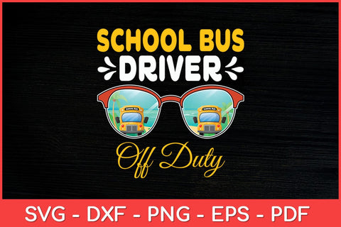 School Bus Driver Off Duty Henry Svg Cut File SVG artprintfile 