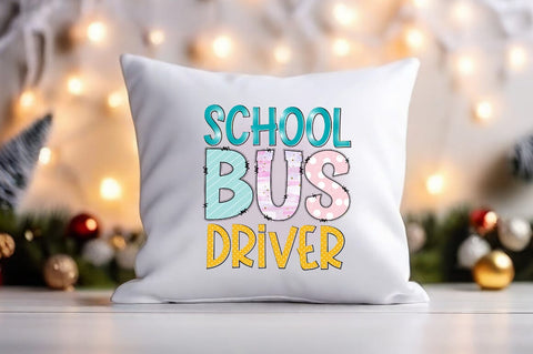 School bus driver PNG Design Sublimation Designangry 