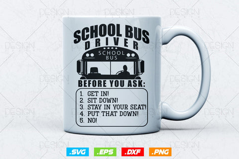 School Bus Driver Svg Png, Father's Day Svg, School Bus svg, School Bus Driver svg, SVG File for Cricut SVG DesignDestine 