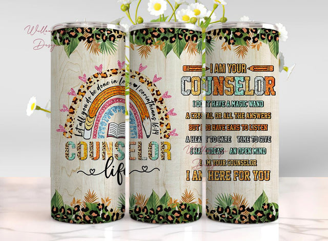 School Counselor Gifts For Women 20oz Tumbler, Counselor Appreciation Week, The Counselor Tumbler, Counselor Appreciation Gifts, School Counselor Office Must Haves, School Counselor Week Mug Sublimation WillowSageDesign 