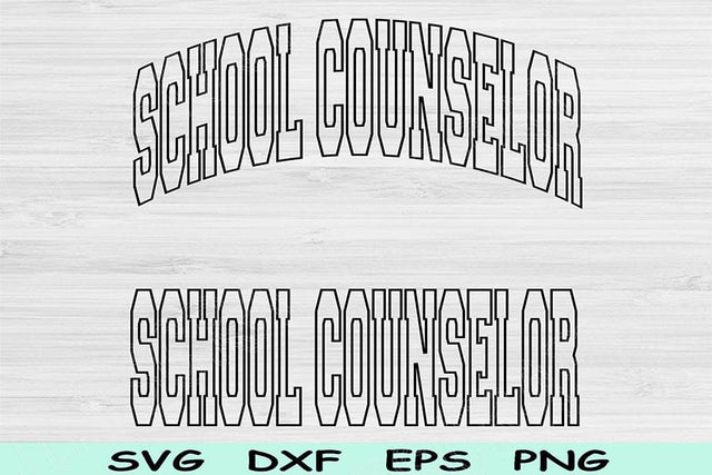 School Counselor Svg Cut Files, School Counselor Png, Guidance Counselor Svg Files For Cricut, Counselor Shirt Sublimation Digital Designs SVG TiffsCraftyCreations 