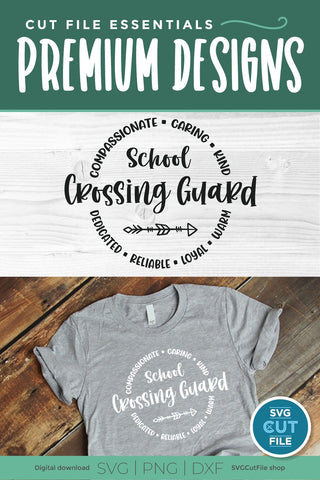 School crossing guard SVG SVG SVG Cut File 
