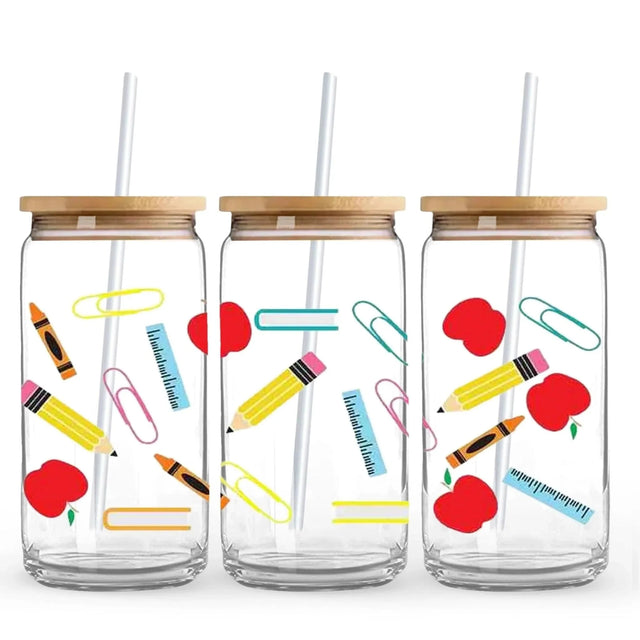 School Days 9.7 x 4.3 UV Wrap (Cup NOT Included) Physical DIY Craft Warehouse 