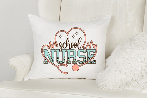 School Nurse PNG Sublimation Design Sublimation CraftLabSVG 