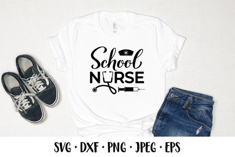School nurse SVG. Nurse quote. Nursing school shirt design SVG LaBelezoka 