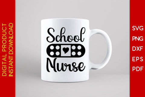 School Nurse SVG PNG PDF Cut File SVG Creativedesigntee 