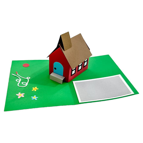 School Pop Up Card Laser SVG File SVG Crafting With Brenna 