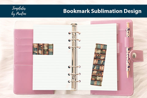 School printable magnetic bookmark SVG Templates by Pauline 