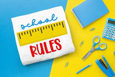 School Rules Applique Embroidery Embroidery/Applique DESIGNS Risa Rocks It 