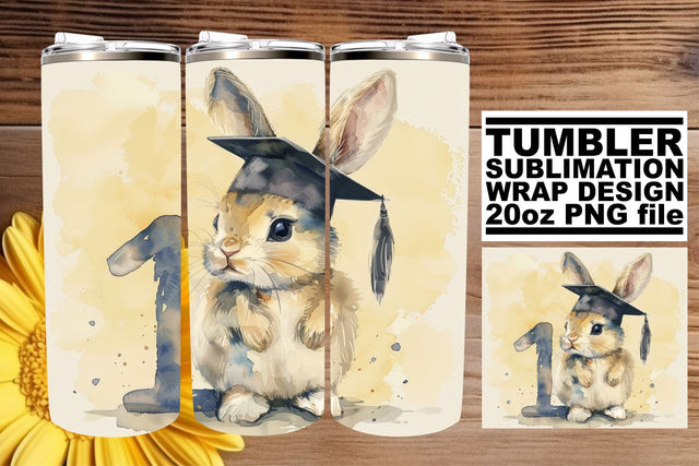 School Spirit Animal Graduation Tumbler - 20oz Sublimation Design Sublimation afrosvg 