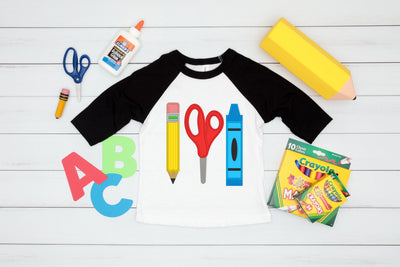 School Supplies Applique Embroidery Embroidery/Applique DESIGNS Designed by Geeks 