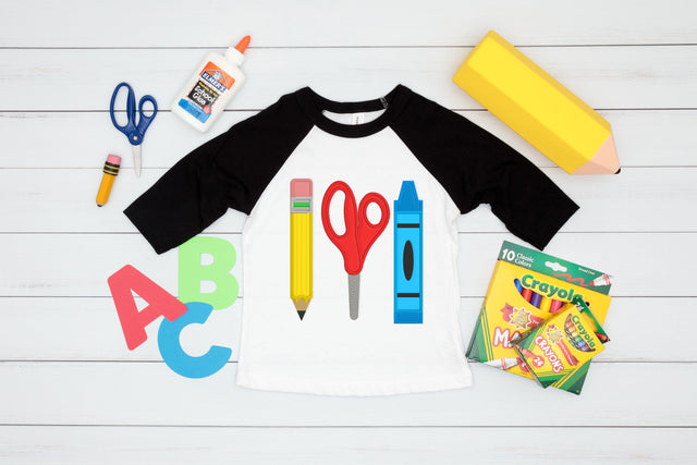 School Supplies Applique Embroidery Embroidery/Applique DESIGNS Designed by Geeks 