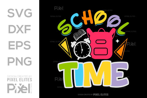 School Time SVG Hello School Kids Welcome To School Back To School Quote Design SVG ETC Craft 