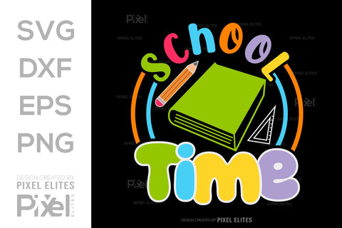 School Time SVG Hello School Kids Welcome To School Back To School Quote Design SVG ETC Craft 