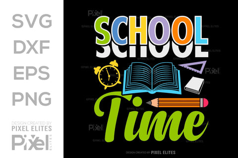 School Time SVG Hello School Kids Welcome To School Back To School Quote Design SVG ETC Craft 