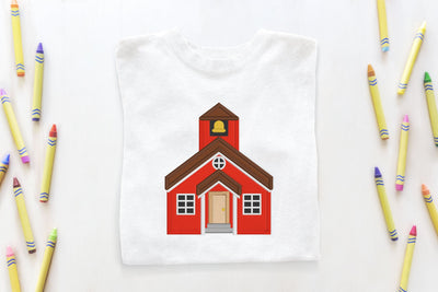 Schoolhouse Applique Embroidery Embroidery/Applique DESIGNS Risa Rocks It 