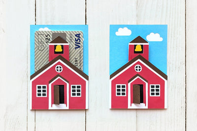 Schoolhouse Gift Card Holder SVG SVG Risa Rocks It 