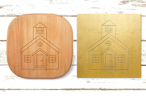 Schoolhouse SKETCH Single Line SVG Sketch DESIGN Risa Rocks It 