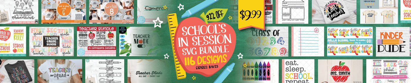 School's In Session SVG Bundle