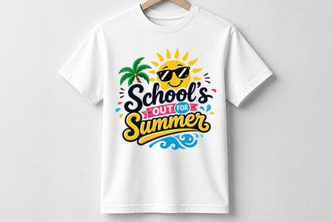 School's Out For Summer PNG | Last Day Of School Sublimation Design SVG BillahCrafts 