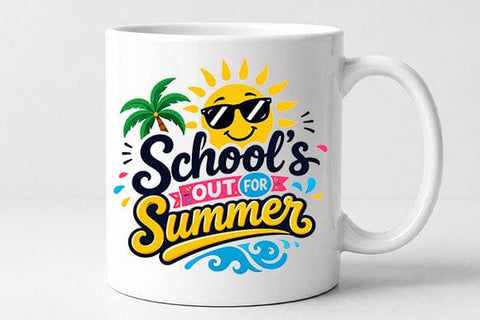 School's Out For Summer PNG | Last Day Of School Sublimation Design SVG BillahCrafts 