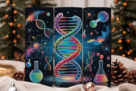 Science Lab 20oz Tumbler Wrap Sublimation DesignSVG 