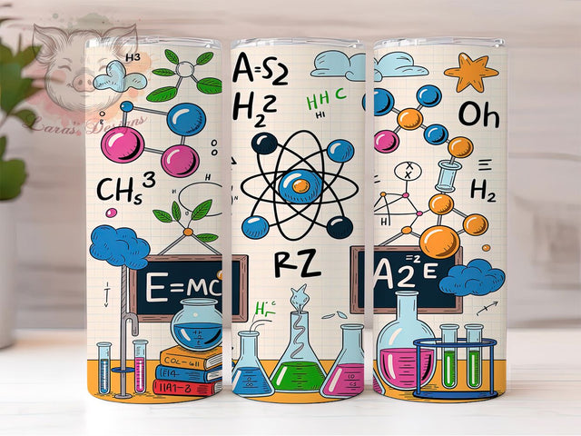 Science Love Nerdy Heart Tumbler, STEM Teacher Gift, 20Oz Sublimation PNG, Science Heart Design, Nerdy Love Tumbler Wrap, Cute Science Tumbler, Chemistry Love PNG Sublimation Lara' s Designs 