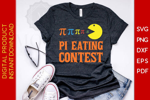 Science Pi Eating Contest Mix Pi Day SVG PNG PDF Cut File SVG Creativedesigntee 