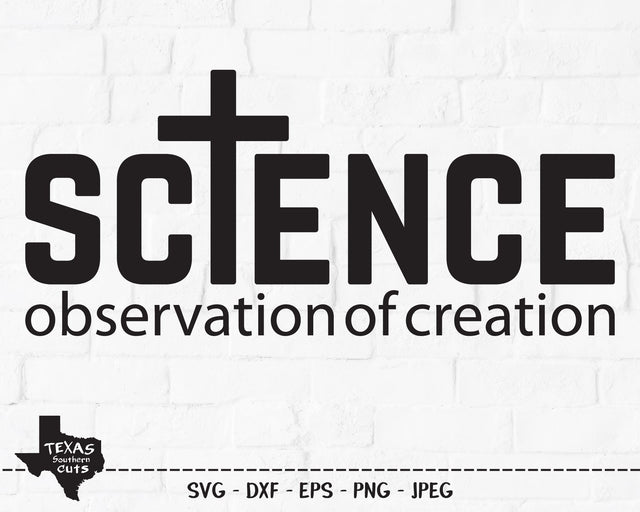 Science | Religious SVG SVG Texas Southern Cuts 