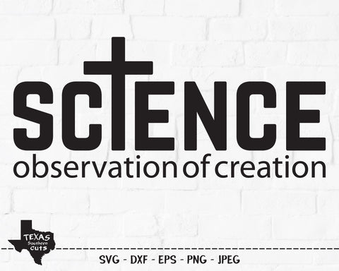 Science | Religious SVG SVG Texas Southern Cuts 