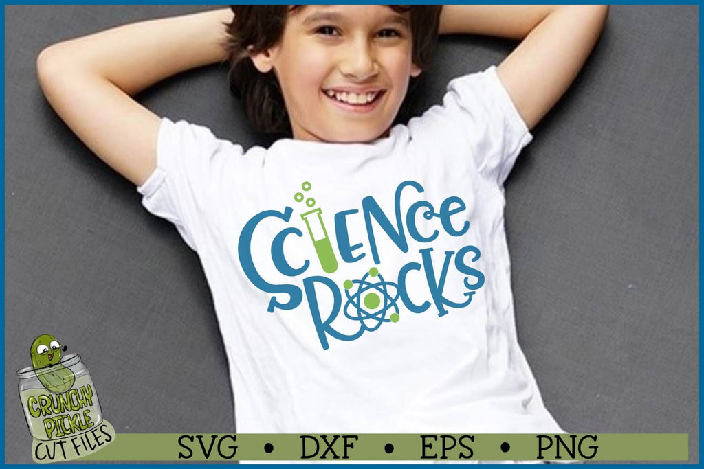 Science Rocks SVG Cut File - So Fontsy