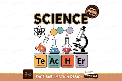 Science Teacher Chemistry Elements periodic Sublimation Designangry 