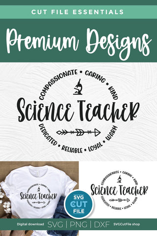Science Teacher svg for cutting machines SVG SVG Cut File 