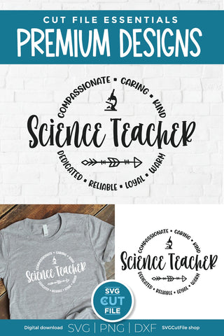 Science Teacher svg for cutting machines SVG SVG Cut File 