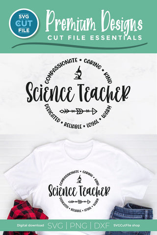 Science Teacher svg for cutting machines SVG SVG Cut File 
