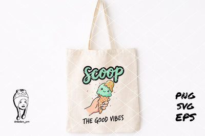 Scoop The Good Vibes cute SVG dadan_pm 