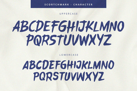 Scorchmark - Display Font Alpaprana Studio 